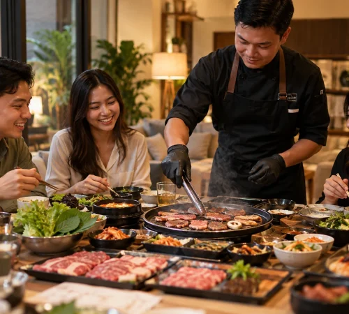 Korean BBQ Home Service: Solusi BBQ Praktis di Rumah